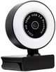 Веб-камера OKey WB230 FHD 1080P LED підсвітка USB 2.0 Black - зображення 1