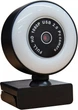 Веб-камера OKey WB230 FHD 1080P LED підсвітка USB 2.0 Black - зображення 3