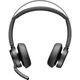 Безпровідні навушники з мікрофоном гарнітура Poly Focus 2 M USB-A Bluetooth v5.1 HS Stereo Black - зображення 2