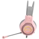 Проводные игровые наушники с микрофоном XTRIKE ME GH-515P USB+3.5мм RGB Pink-Grey - изображение 2