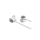 Проводные наушники с микрофоном HP DHH-1112 jack 3.5 White - изображение 2