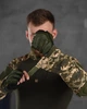 Бойова сорочка Убакс Seul Піксель армійська саржа з липучками для шевронів трикотажна спина груди XXL - зображення 3