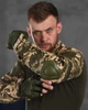 Бойова сорочка Убакс Seul Піксель армійська саржа з липучками для шевронів трикотажна спина груди XXL - зображення 5