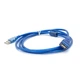 Удлинитель USB 2.0 AM/AF 1.5m синий - изображение 2
