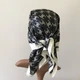 Женский платок бандана шарф повязка на шею сумку голову Honey Fashion Accessories черный (12-179) - изображение 3