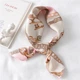 Женский платок бандана шарф повязка на шею сумку голову Honey Fashion Accessories розовый (12-185) - изображение 1