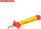 Нож строительный Workpro Pro Plus для снятия изоляции прямой диэлектрический 50x180 мм EN/IEC 60900 10000V (WP344004) - изображение 8
