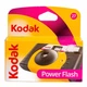 Одноразовий фотоапарат плівкова Kodak Power Flash 27 кадрів MAX 800 зі спалахом (фотоплівка та батерка вже в камері) PowerFlash 27 - зображення 2
