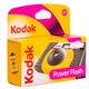 Одноразовий фотоапарат плівкова Kodak Power Flash 27 кадрів MAX 800 зі спалахом (фотоплівка та батерка вже в камері) PowerFlash 27 - зображення 3