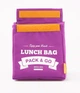 Термосумка Lunch Bag (Ланч Бег) Pack and Go "Lunch Bag M" фиолетовый - изображение 1