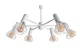 Люстра MSK Electric Diadem на шесть плафонов NL 22152-6 WH - изображение 3
