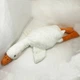 Гигантская мягкая плюшевая игрушка Гусь-Обнимусь 110 см белый подушка Гусь-обнимашка - изображение 8
