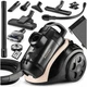 Циклонний пилосос без мішка Mozano Smart Cyclonic 4000W Beige - зображення 2