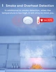 Датчик диму (додатковий) Meross Smart Smoke Alarm GS559AHK Apple HomeKit (для роботи потрібен хаб) - изображение 7