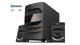 Колонки 2.1 REAL-EL M-390 black (32Вт, Bluetooth, USB, FM, ДУ) - зображення 1