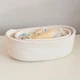 Корзина для хранения Бокс плетеный Jemma Small White (AN0103468) - изображение 3
