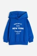 Худи ярко-синий Нью-Йорк H&M 110-116см (400097444) - изображение 1