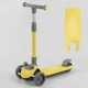 Самокат 3-х колісний Best Scooter жовтий, до 60 кг RS-8999 - зображення 1