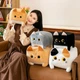 Мягкая плюшевая игрушка квадратный Кот, Котокуб 30 см Чёрный - изображение 4