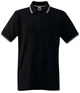 Футболка поло мужская Fruit of the Loom Premium tipped polo L Белый с черным (0630320KWL) - изображение 1