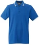 Поло Fruit of the Loom Premium tipped polo S KB Ярко-Синий / Белый (0630320KBS) - изображение 1