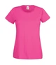Футболка Fruit of the loom Valueweight Lady-Fit XS Малиновый (61-372-0) - изображение 1