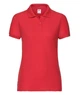 Футболка поло женская Fruit of the Loom 65/35 Polo lady-fit S Красный (063212040S) - изображение 1