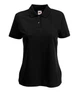 Поло Fruit of the loom 65/35 Polo Lady-Fit XL Черный (63-212-0) - изображение 1