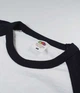 Футболка с длинным рукавом Fruit of the Loom Long sleeve baseball 3XL WE Белый / Глубоко Темно-Синий (0610280WE3XL) - изображение 3