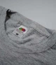 Футболка с длинным рукавом мужская Fruit of the Loom Valueweight long sleeve M Серый (061038094M) - изображение 3