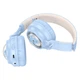 Беспроводные детские наушники HOCO W50 с RGB подсветкой |BT5.3, AUX/TF, 12h| blue - изображение 2