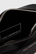 Кожана жіноча сумка Karl Lagerfeld чорна 22 * 6 * 15 см (338987) - зображення 4