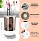 Електричний автоматичний очищувач пензлів для макіяжу 2 в 1 Makeup Brush Cleaner Білий - зображення 3