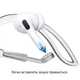 Силиконовые держатели для беспроводных наушников AirPods / ушные крючки, прозрачные (86004676) - изображение 5
