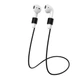 Силиконовый шнур для беспроводных наушников AirPods / нашейный ремешок, черный (86012270) - изображение 1