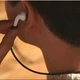 Силиконовый шнур для беспроводных наушников AirPods / нашейный ремешок, черный (86012270) - изображение 4