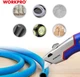 Нож строительный Workpro Pro Plus трапециевидный алюминиевый с быстрой заменой (WP213012) - изображение 4