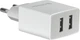 Мережевий зарядний пристрій Defender UPA-22 2xUSB 2.1А White (83580) - зображення 3