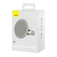 Автомобильный крепеж держатель для смартфона Baseus SUCC000102 Magnetic На решетку Cream-White - изображение 7