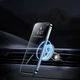 Автомобильный крепеж держатель для смартфона Baseus SUCC000102 Magnetic На решетку Cream-White - изображение 8