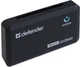 Картрідер Card Reader Defender Optimus 6-slots USB2.0 compact Black (83501) - зображення 2