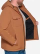 Куртка демисезонная с капюшоном мужская Levi's 208223595 XXL Коричневая (1159804425) - изображение 4