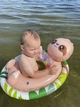 Надувной круг для детей с сидением и со спинкой "Животные" Intex 59570 Круг для плавания 81 x 58 см - изображение 4