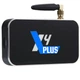 TV Медіаплеєр смарт приставка Ugoos X4 PLUS 4 64Gb Amlogic S905X4 Android 11 WiFi BT Miracast AV IR RC Black - зображення 1