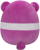 Maskotka Squishmallows Little Plush Crisanta Purple Bear W/Scarf 19 cm (0196566186767) - obraz 2