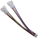 Кабель для підключення кулера 4pin-4pin/3pin 12см (LKMTR_801282) - зображення 2