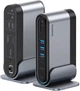 Hub USB-C 17w1 Baseus UnionJoy HDMI + DP + USB + PD + PC + RJ45 + SD/TF + 3.5 mm + DC Gray (B00532304811-00) - obraz 4