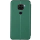 Кожаный чехол (книжка) Wave Classy для Xiaomi Redmi Note 9 / Redmi 10X Green - изображение 2