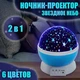 Проектор звездное небо Star Master вращающийся светильник ночник детский синий - изображение 1