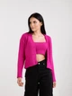 Кардиган с топом "Теннесси" ROMASHKA Розовый, One Size, 13715 - изображение 1